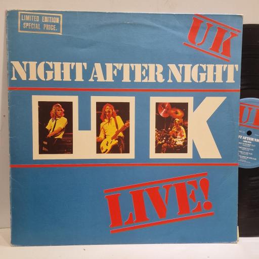 UK, Night After Night, POLD 5026, 12” LP