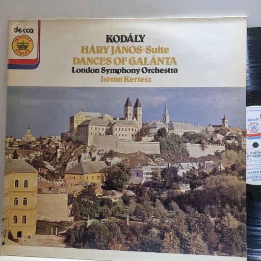 KODÁLY, LONDON SYMPHONY ORCHESTRA, ISTVAN KERTESZ, Háry János-Suite / Dances Of Galánta, JB55, 12” LP