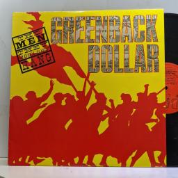 THE MEN THEY COULDN’T HANG, Greenback Dollar, D1040T, 12" EP