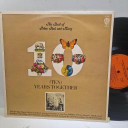 PETER, PAUL & MARY, The Best Of Peter, Paul & Mary: (Ten) Years Together, WS 2552, 12" LP