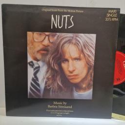 BARBRA STREISAND, Nuts � Original Score From the Motion Picture, CBS 651379 6, 12�LP