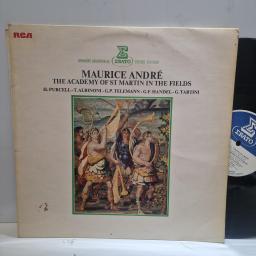 MAURICE ANDRÉ, ACADEMY OF ST. MARTIN IN THE FIELDS, Maurice André & The Academy Of St. Martin In The Fields Interpetent H. Purcell-T.Albinoni-G.P. Telemann-G.F. Haendel-G. Tartini, STU 70871, LP