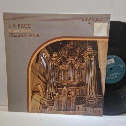 J.S. BACH / GILLIAN WEIR, Organ Works, ZK10, 12" LP