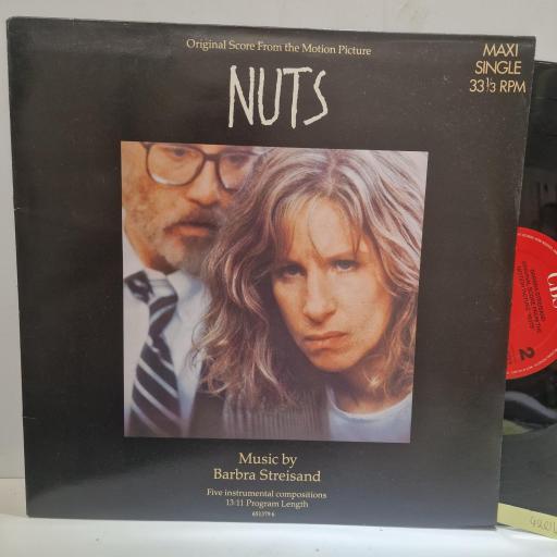 BARBRA STREISAND, Nuts � Original Score From the Motion Picture, CBS 651379 6, 12�LP