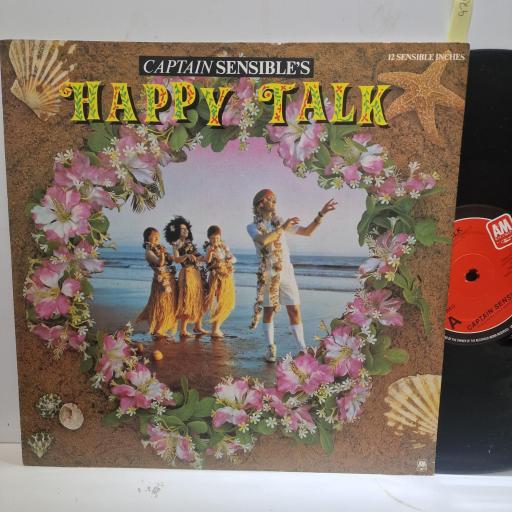 CAPTAIN SENSIBLE, Happy Talk, CAPP 1, 12� SINGLE