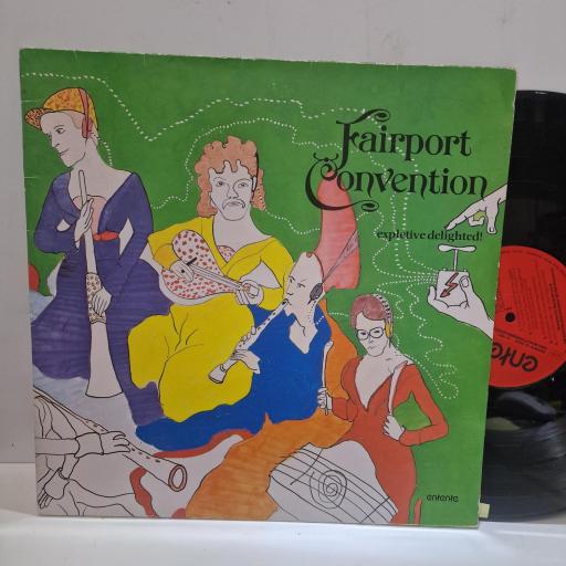 FAIRPORT CONVENTION, Expletive Delighted! 12-3074, 12" LP
