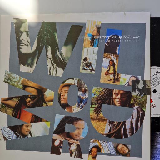 MAXI PRIEST, Wild World, TENTP 221, 12� POSTER SLEEVE SINGLE