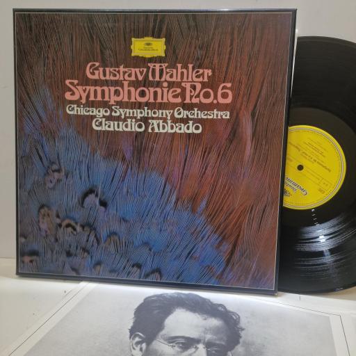 GUSTAV MAHLER, CHICAGO SYMPHONY ORCHESTRA, CLAUDIO ABBADO, Symphonie No.6, 12� LP BOX SET