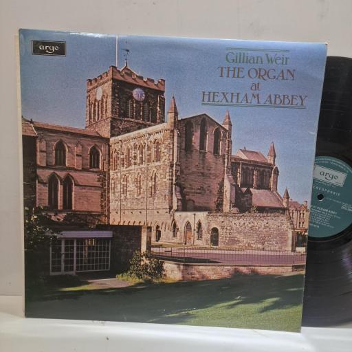 GILLIAN WEIR, The Organ At Hexham Abbey, ZRG 864, 12" LP