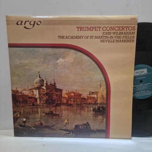 JOHN WILBRAHAM, THE ACADEMY OF ST. MARTIN-IN-THE-FIELDS, NEVILLE MARRINER, Trumpet Concertos, ZK 72-73, 12" LP