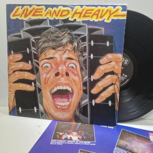 VARIOUS, Live And Heavy, NEL 6020, 12" LP