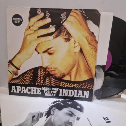 APACHE INDIAN, Make Way For The Indian, ILPSD 8016, 12" LP