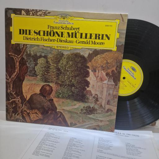 FRANZ SCHUBERT, DIETRICH FISCHER-DIESKAU, GERALD MOORE, Die Sch�ne M�llerin, 2530 544, 12� LP