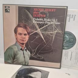 MICHEL BEROFF plays DEBUSSY Preludes Books 1 & 2 / Estampes / Pour Le Piano SLS 803/2 12" BOX SET