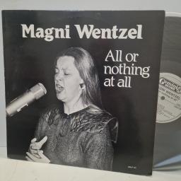 MAGNI WENTZEL, All Or Nothing At All, GMLP 50, 12" LP