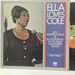 ELLA FITZGERALD, Ella Loves Cole, K40450, 12" LP