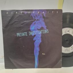 DIRE STRAITS Private Investigations DSTR 1 7" SINGLE