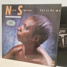 NINA SIMONE, Let It Be Me, 831 437 1, 12" LP