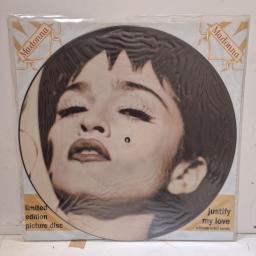 MADONNA, Justify My Love, (William Orbit Remix), W9000TP, 12" PICTURE DISC