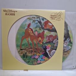 HAL SMITH, Walt Disney's Story And Songs From Bambi, 3108, 12" PIC DISC