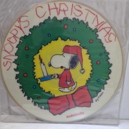 THE ROYAL GUARDSMEN, Merry Snoopy's Christmas, PD 1913, 12" PIC DISC