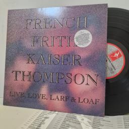 FRENCH, KAISER, THOMPSON, Live, Love, Larf & Loaf, FIEND 102, 12" LP