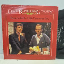 DAVID BOWIE and BING CROSBY Peace On Earth / Little Drummer Boy PB 13400 7" SINGLE