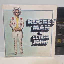 ELTON JOHN Rocket Man (I Think It's Going To Be A Long Long Time) DJX 501 7" SINGLE