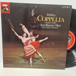 DELIBES JEAN-BAPTISTE MARI PARIS OPERA ORCHESTRA Coppelia (Complete Ballet), SLS 5091 12" LP