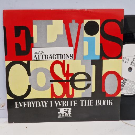 ELVIS COSTELLO AND THE ATTRACTIONS, Everyday I Write The Book, XX32, 7" SINGLE