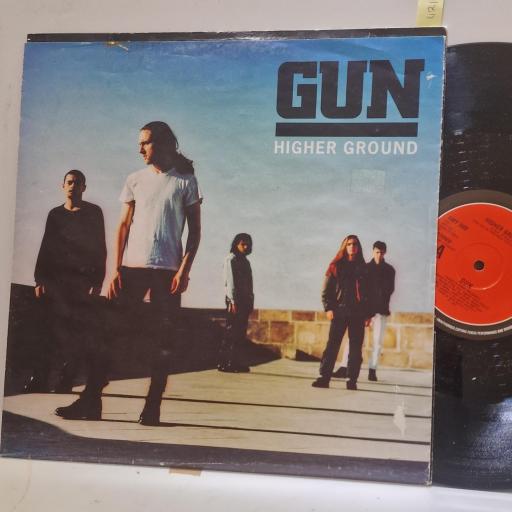 GUN, Higher Ground, AMY 869, 12" SINGLE