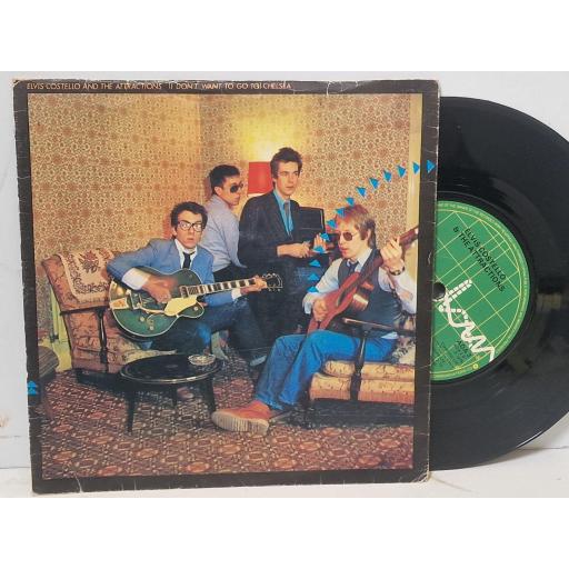 ELVIS COSTELLO AND THE ATTRACTIONS, (I Don't Want To Go To) Chelsea, ADA 3, 7" SINGLE