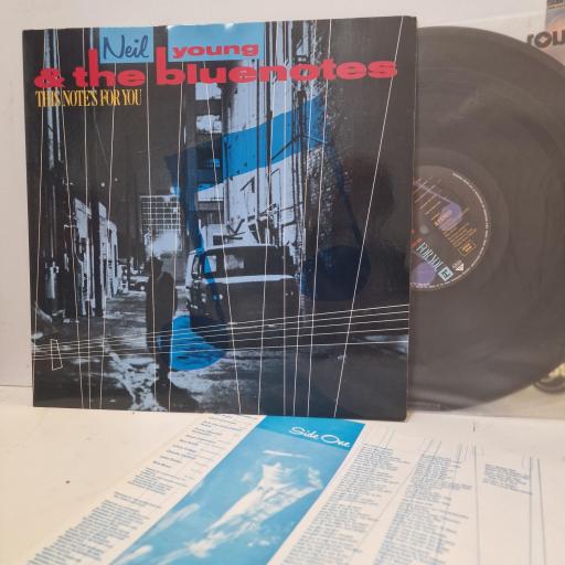 NEIL YOUNG & THE BLUENOTES, This Note's For You, WX 168, 12" LP