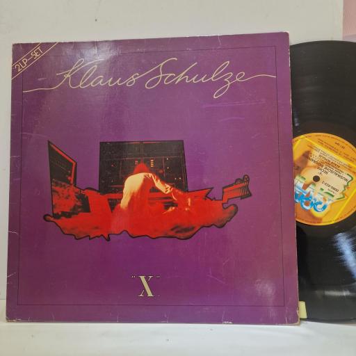 KLAUS SCHULZE, “X", 0080 023, 12" LP