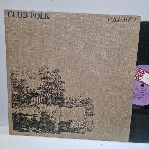 VARIOUS, Club Folk Volume 2, PS3, 12" LP
