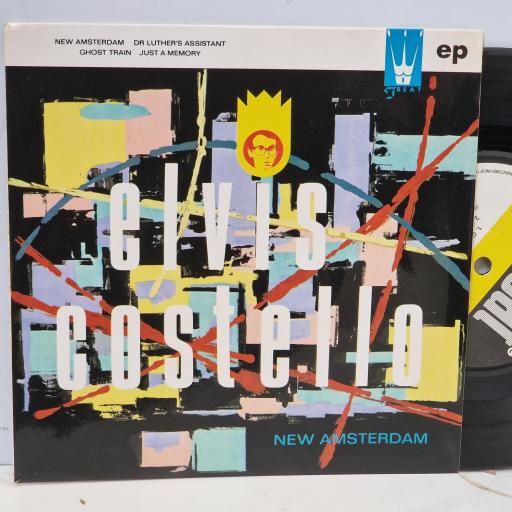 ELVIS COSTELLO, New Amsterdam, F-Beat XX5E, 7" EP