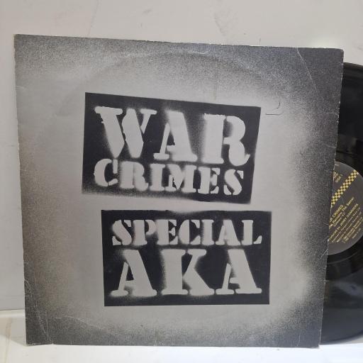 SPECIAL AKA, War Crimes, CHS TT 10 23, 10" SINGLE