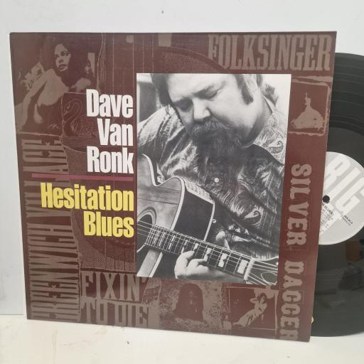 DAVE VAN RONK, Hesitation Blues (The Best Of Dave Van Ronk), WIK 84, 12" LP