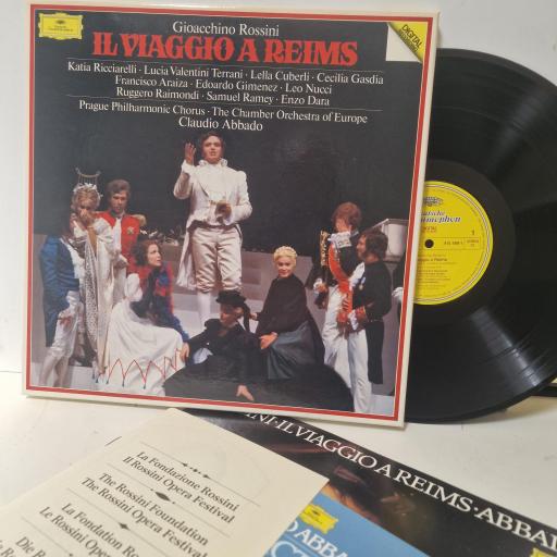 GIOACCHINO ROSSINI KATIA RICCIARELLI LUCIA VALENTINI TERRANI LELLA CUBERLI CECILIA GASDIA FRANCISCO ARAIZA EDOARDO GIMENEZ LEO NUCCI RUGGERO RAIMONDI SAMUEL RAMEY ENZO DARA PRAGUE PHILHARMONIC CHORUS THE CHAMBER ORCHESTRA OF EUROPE CLAUDIA ABBADO Il Viagg