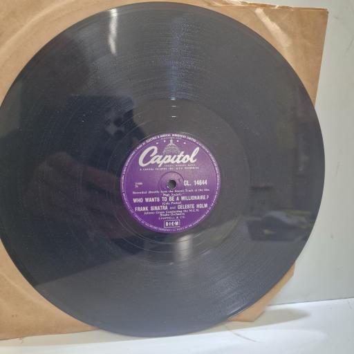 FRANK SINATRA & CELESTE HOLM, Who Wants To Be A Millionaire? / Mind If I Make Love To You, CL.14644, 10" SHELLAC