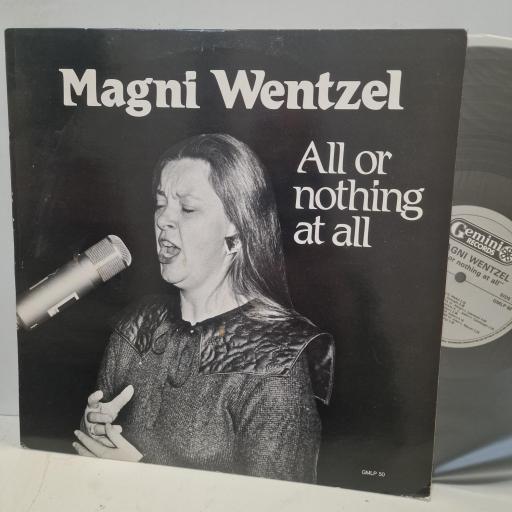 MAGNI WENTZEL, All Or Nothing At All, GMLP 50, 12" LP