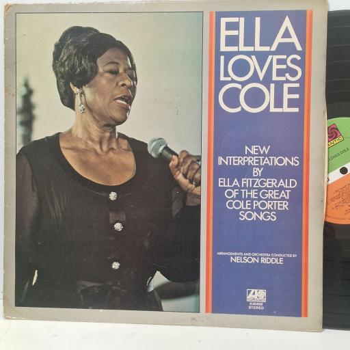 ELLA FITZGERALD, Ella Loves Cole, K40450, 12" LP