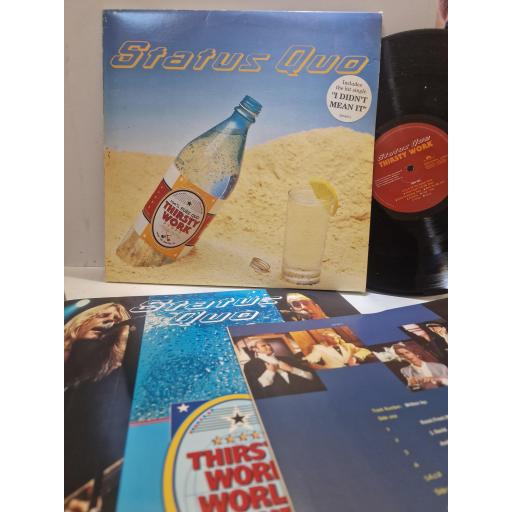 STATUS QUO, Thirsty Work, 523 607-1, 12" LP
