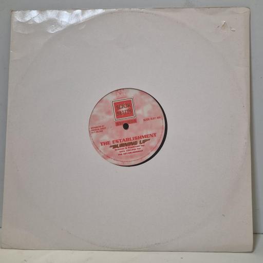 THE ESTABLISHMENT, Burning Up, SLICK SLUT 009, 12" SINGLE
