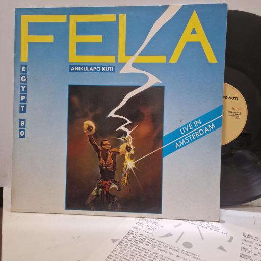 FELA ANIKULAPO KUTI, EGYPT 80, Live In Amsterdam, 1A 158-2401293, 12" LP
