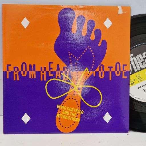 ELVIS COSTELLO AND THE ATTRACTIONS, From Head To Toe, XX30, 7" SINGLE