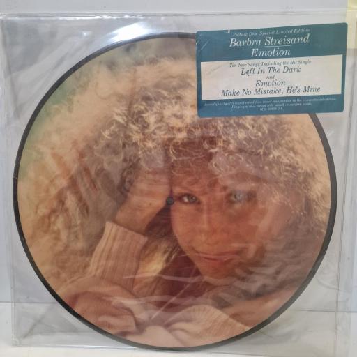 BARBRA STREISAND, Emotion, 9C9 39909, 12" PICTURE DISC