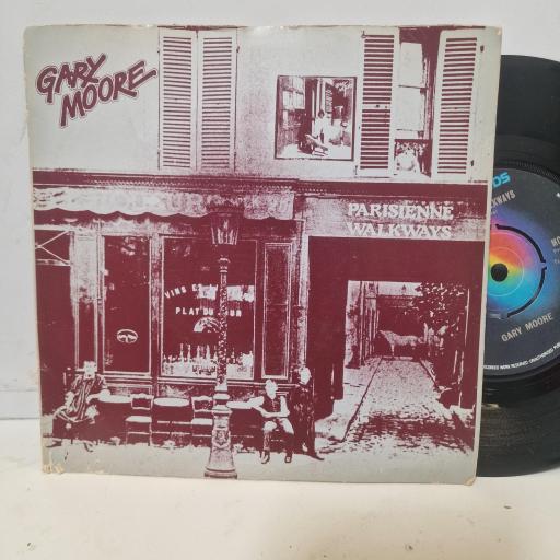 GARY MOORE Parisienne Walkways MCA 419 7" SINGLE