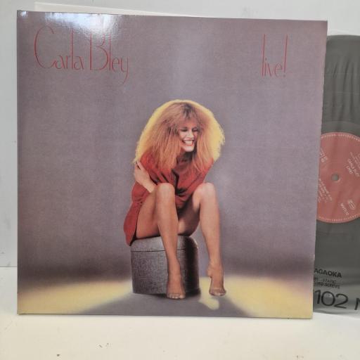 CARLA BLEY, Live!, 2313 112, 12" LP