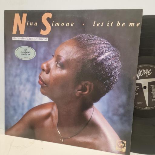 NINA SIMONE, Let It Be Me, 831 437 1, 12" LP